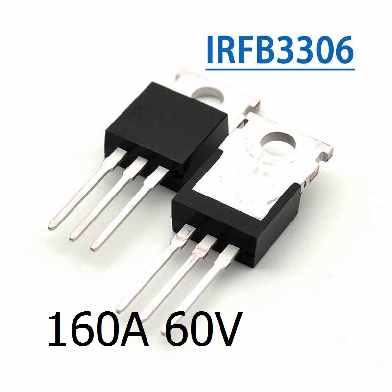 1chiếc IRFB3306 IRF3205 20N60 TO220 NPN lưng bạc chính hãng xịn đủ dòng áp