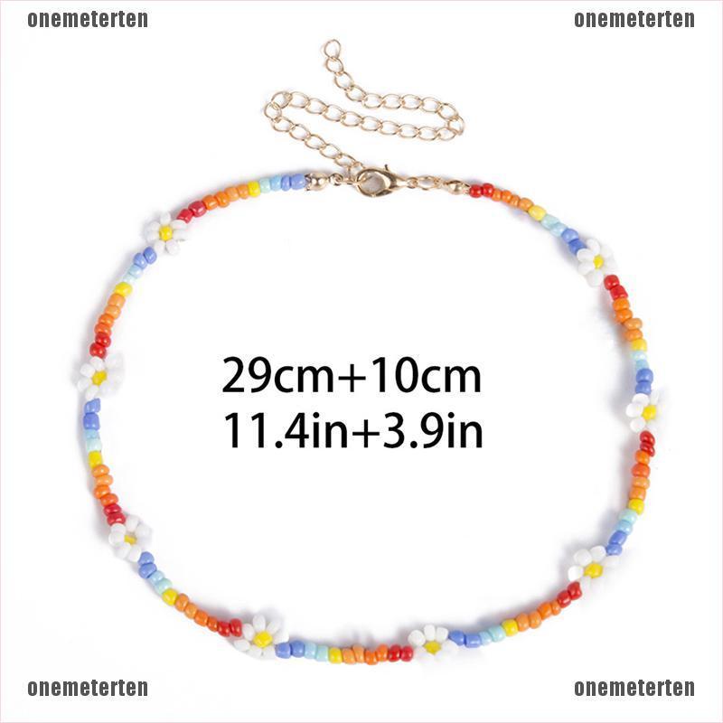 Vòng Cổ Choker Handmade Đính Hạt Phong Cách Boho Cho Nữ