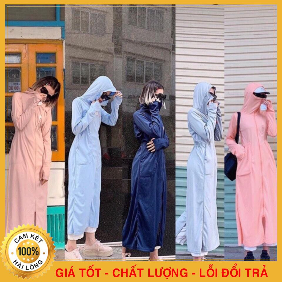 Áo Chống Nắng Nữ Toàn Thân  Chất Cotton Thông Hơi Siêu Mịn Và Mát - Chất Thông Hơi Chống UV (Ảnh thật 100%)