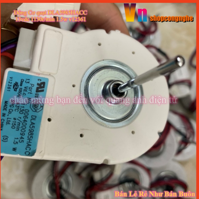 Động Cơ quạt DLA5985HACC 13vdc 1130r/min 1.5w v12361