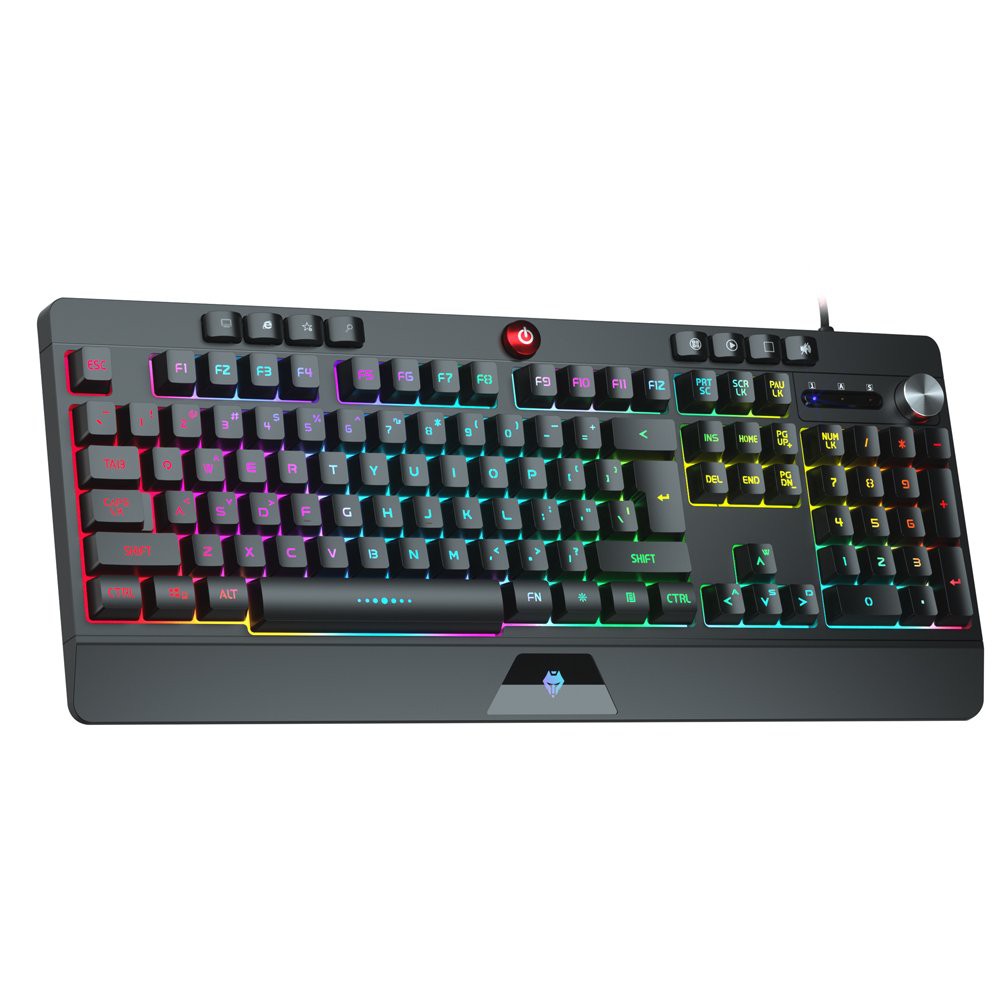 Bộ Bàn Phím Chuột Gaming V9000 - Led RGB - Cảm Biến Led Theo Nhạc - Chống Nước - Ngon Bổ Rẻ Nhất Trong Tầm Giá