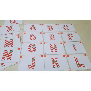 Flashcard 26 chữ cái Tiếng Anh in hoa