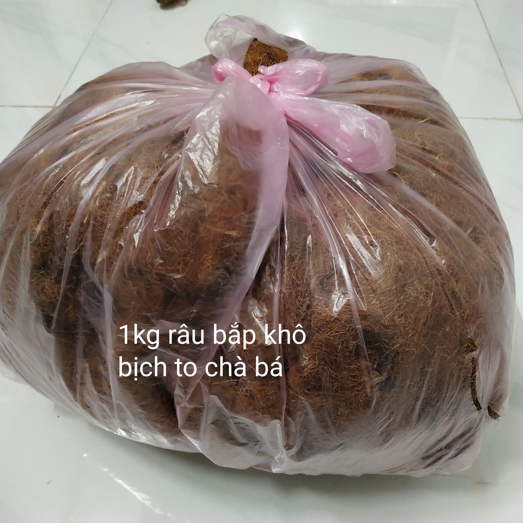 râu bắp khô - 1kg chỉ 79k - giá tiết kiệm cho khách mua nấu sâm để bán