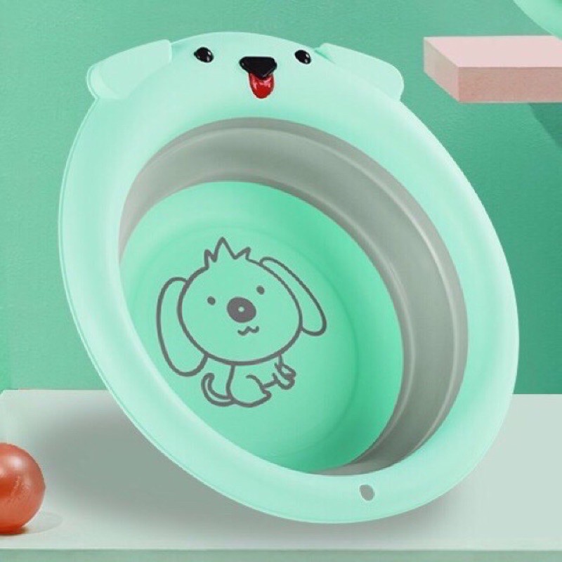 [HCM - SIÊU RẺ] CHẬU/THAU CÚN GẤP GỌN CHO BÉ