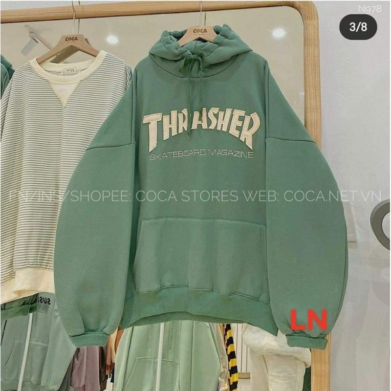 Mã FAMARAL1 giảm 10K đơn 50K Áo hoodie TARA LN11