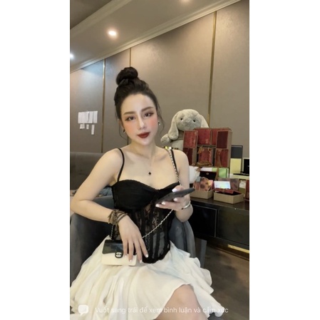 Set váy áo thiên thần corset - Quế Chi Boutique