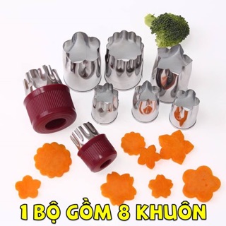 Bộ dụng cụ tỉa hoa gồm 8 bông hoa