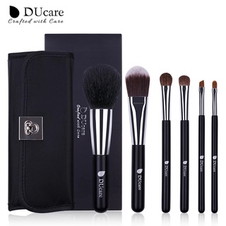 Set 6 cọ trang điểm chuyên nghiệp DUcare có túi đựng