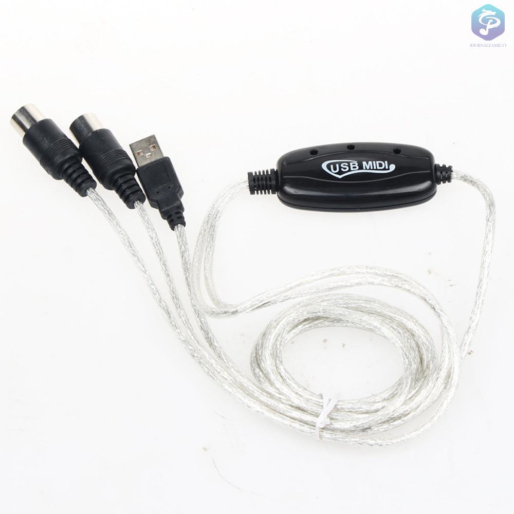 Dây Cáp Chuyển Đổi Âm Thanh Từ Pc Sang Usb Midi Chuyên Nghiệp