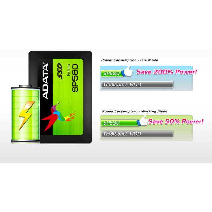 Ổ cứng Adata SSD SP580 120GB 240GB