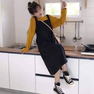 Chuyên sỉ sét yếm váy + áo tay dài khu466 mk