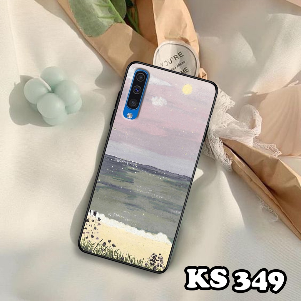 Ốp lưng Samsung A50 - A50s - A70 - A70s - Ốp Samsung in hình Cánh đồng hoa - Chất liệu TPU siêu bền