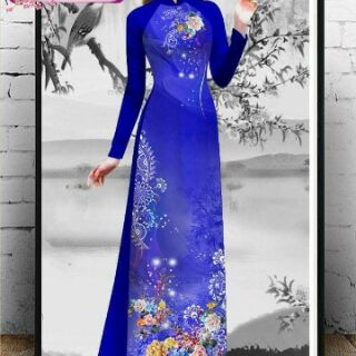 Combo vải áo dài in dư
