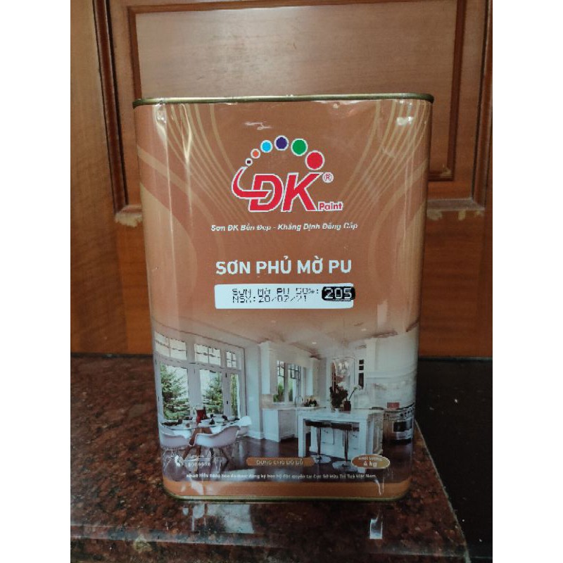 Sơn lót pu - bóng pu - mờ pu - cứng lu loại 1 kg