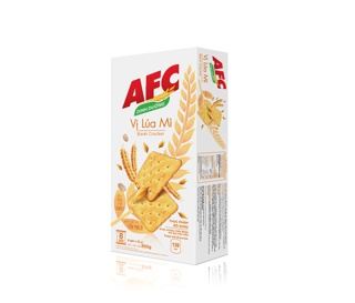 Bánh quy dinh dưỡng AFC vị lúa mì, hộp 200g