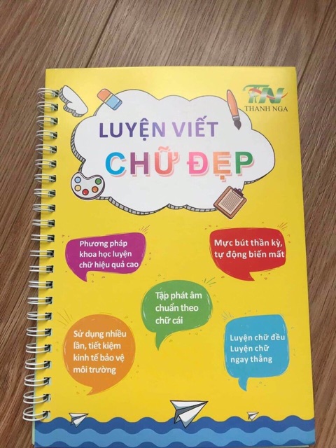 Sét 2 Cuốn Tập Luyện Viết Chữ Và Số Cho Bé - Thanh Nga