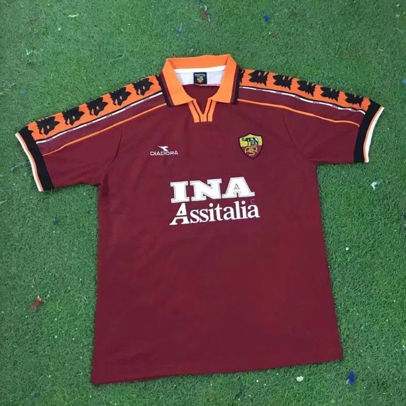 Áo Thun Đá Banh Số 98-99 Roma Chất Lượng