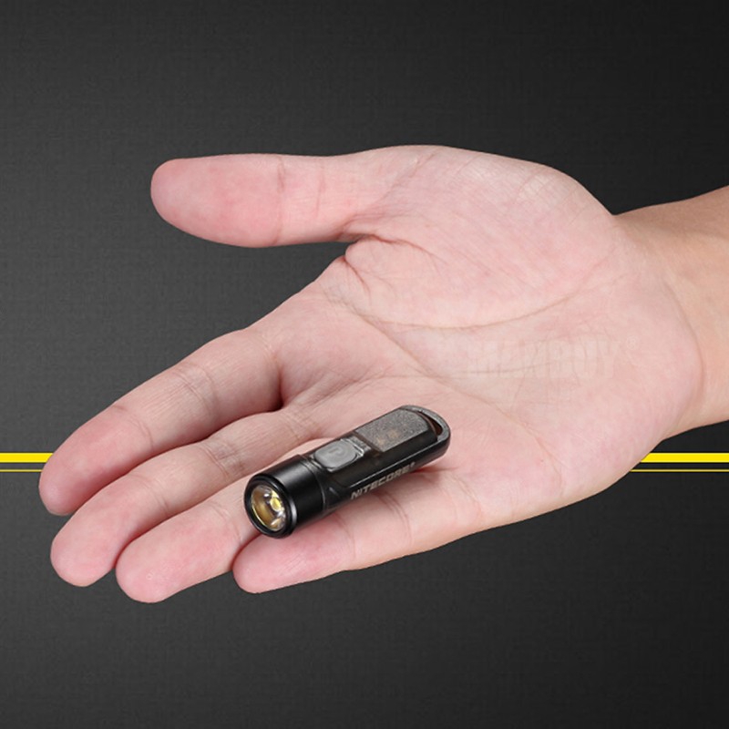 Đèn Pin Nitecore Tiki Mini 300 Lumen Màu Đen Có Thể Sạc Lại Bằng Cổng Usb