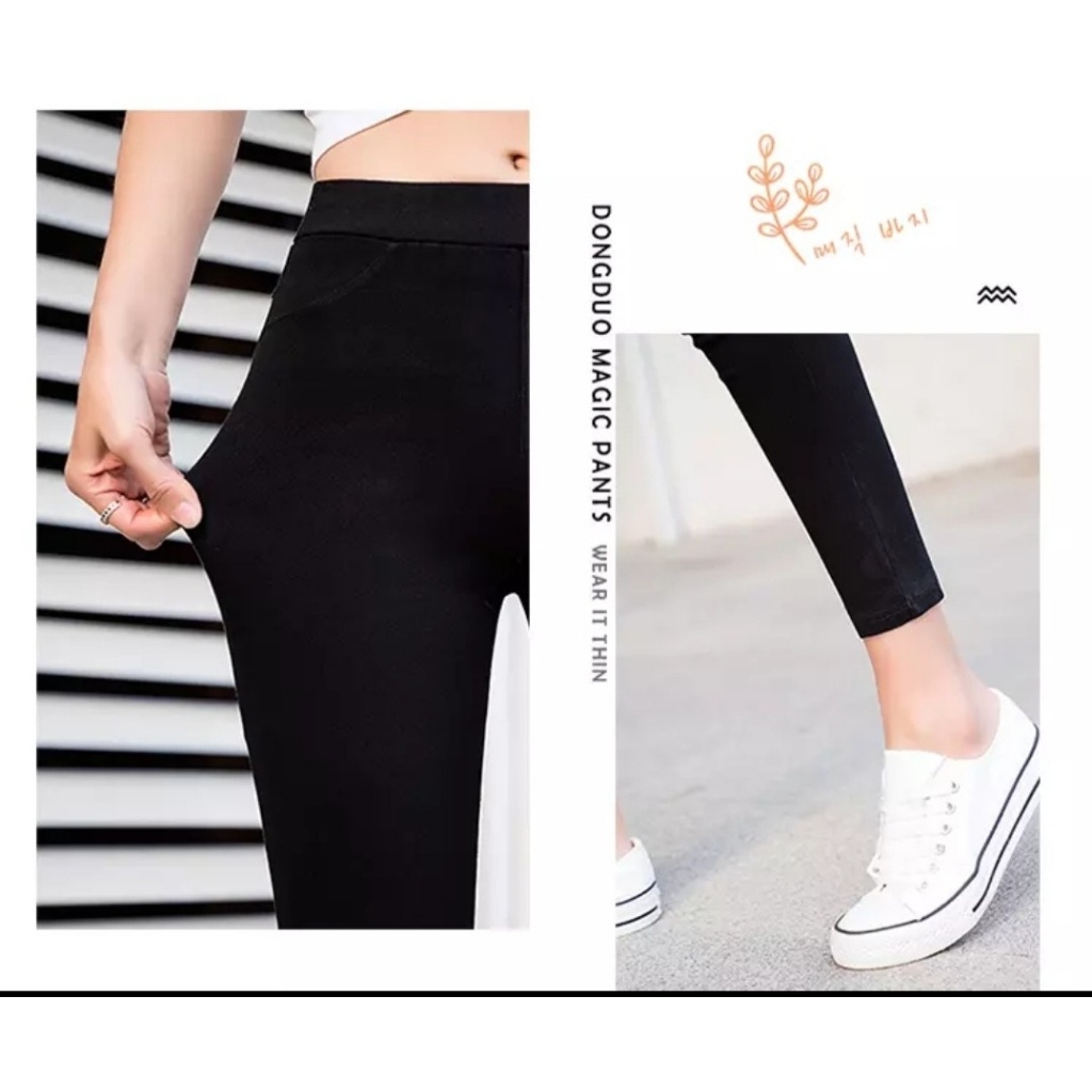 Quần Legging Nữ Bigsize Nâng Mông Cao Cấp Vải Poly | WebRaoVat - webraovat.net.vn