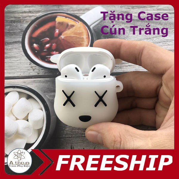 ✔Freeship✔ Tainghe Bluetooth Airpods 2-Tặng Case cam kết chất lượng bảo hành 6 tháng