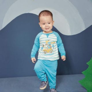 Bộ bé trai voi xanh
