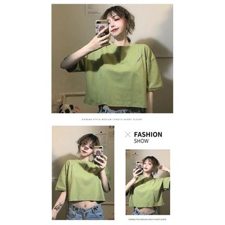 Áo croptop tay ngắn