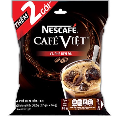 [Store 143] cà phê Việt 35 gói x 16g, tặng 2 gói .Cafe Việt đen đá bịch 37 gói Nescafe | BigBuy360 - bigbuy360.vn