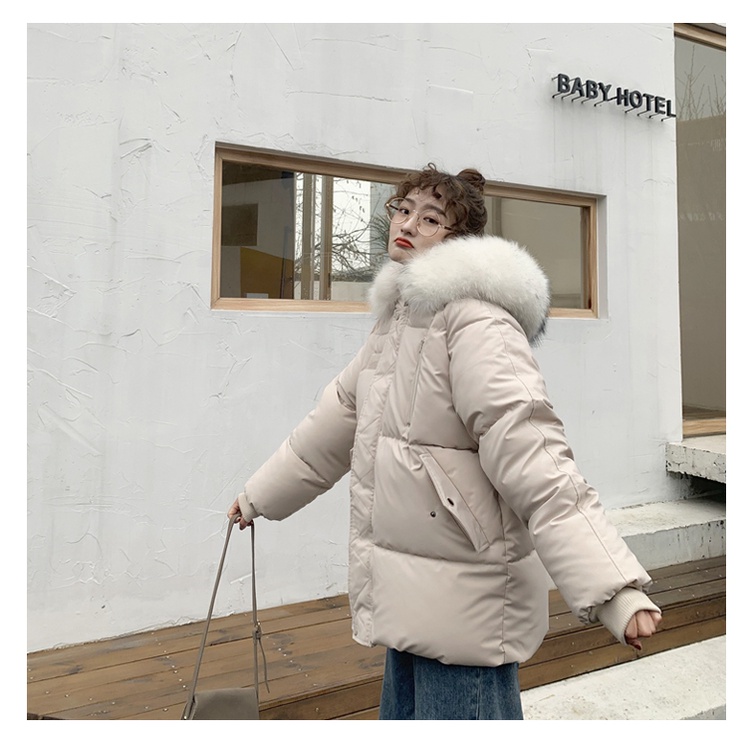 Áo phao nữ Hàn quốc áo khoác trần bông siêu ấm mùa đông 2021 ulzzang vintage YAP1 | BigBuy360 - bigbuy360.vn