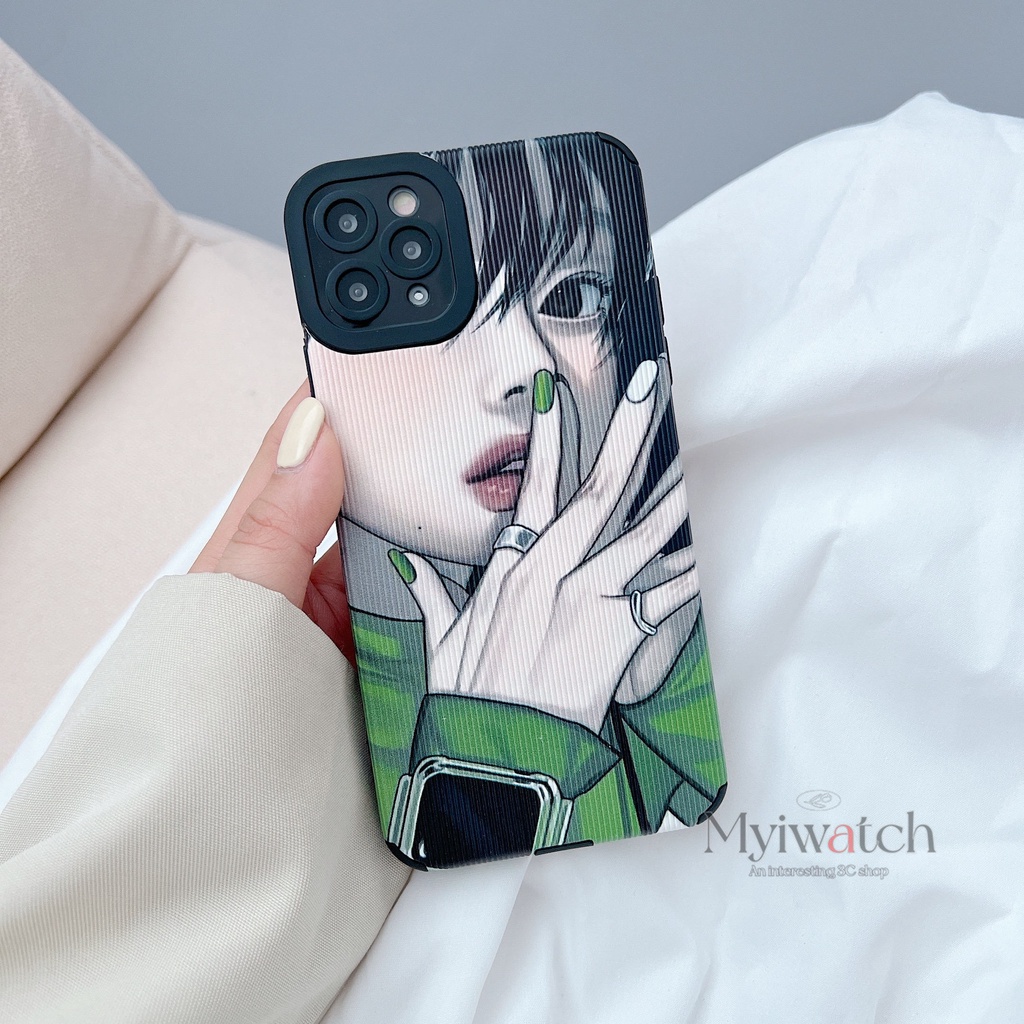 Bao Da Điện Thoại Chống Rơi Họa Tiết Hoạt Hình Cho iPhone 13 12 11 pro max X XS Xsmax XR 8 7 plus