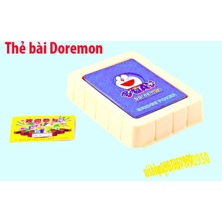 Bộ THẺ BÀI Doremon loại tốt