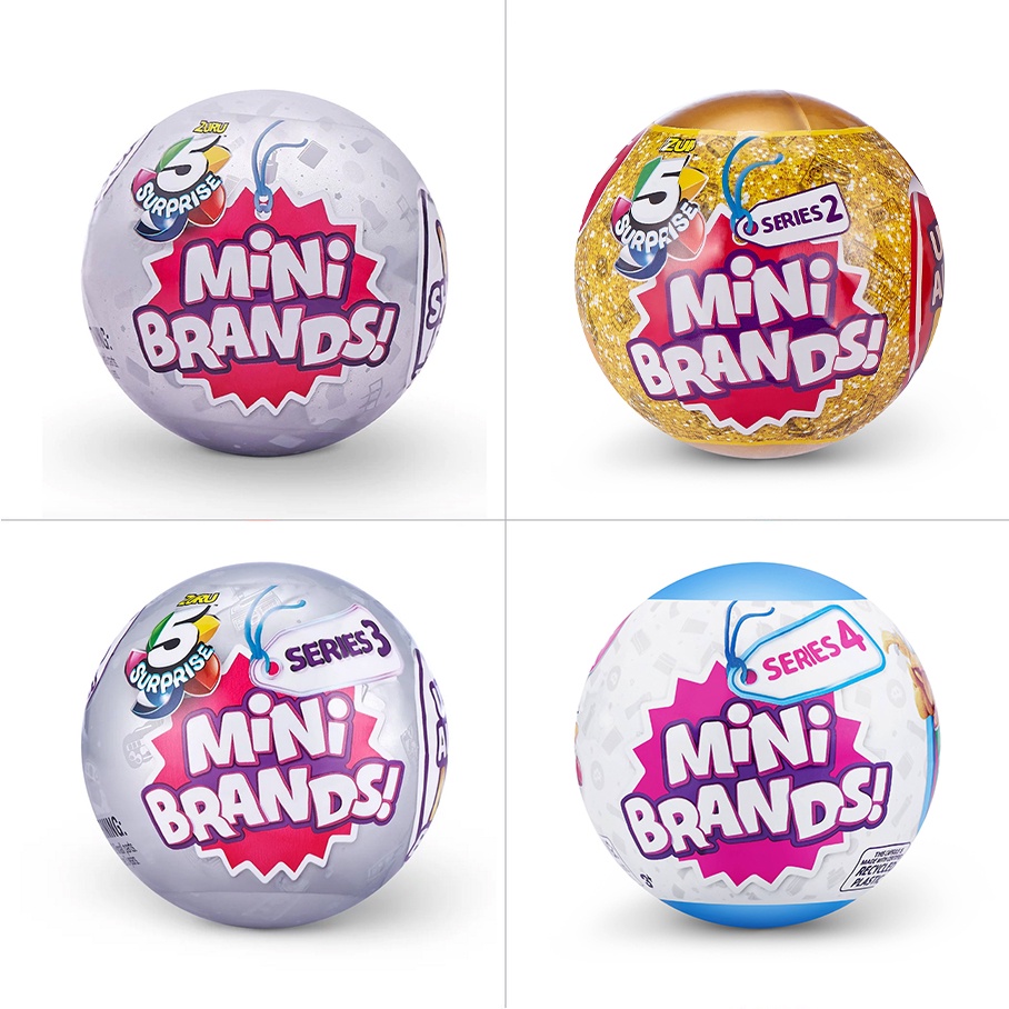 Bộ Sưu Tập Những Sản Phẩm Thương Hiệu Phổ Biến Mini Brands Cho Nhà Búp Bê Từ 5 Surprise Nhiều Mẫu