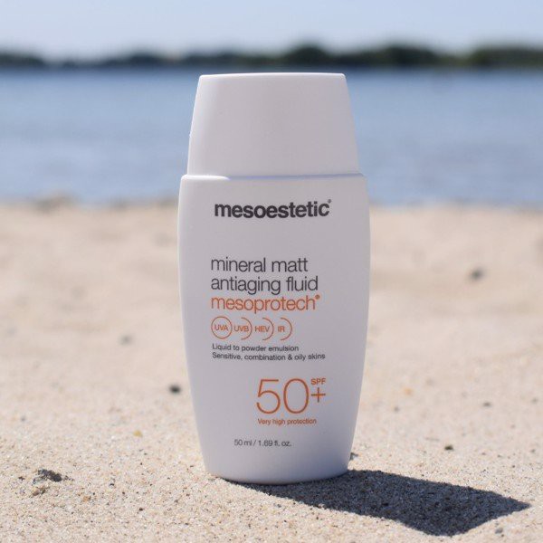 Nhũ tương chống nắng Mesoestetic Mesoprotech Mineral Matt SPF50
