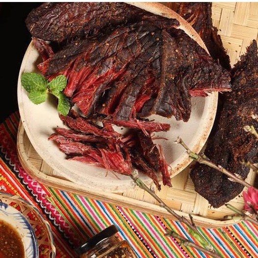 Thịt Trâu Gác Bếp HIỆU A HOÀN TÂY BẮC (FREE chẩm chéo) | BigBuy360 - bigbuy360.vn