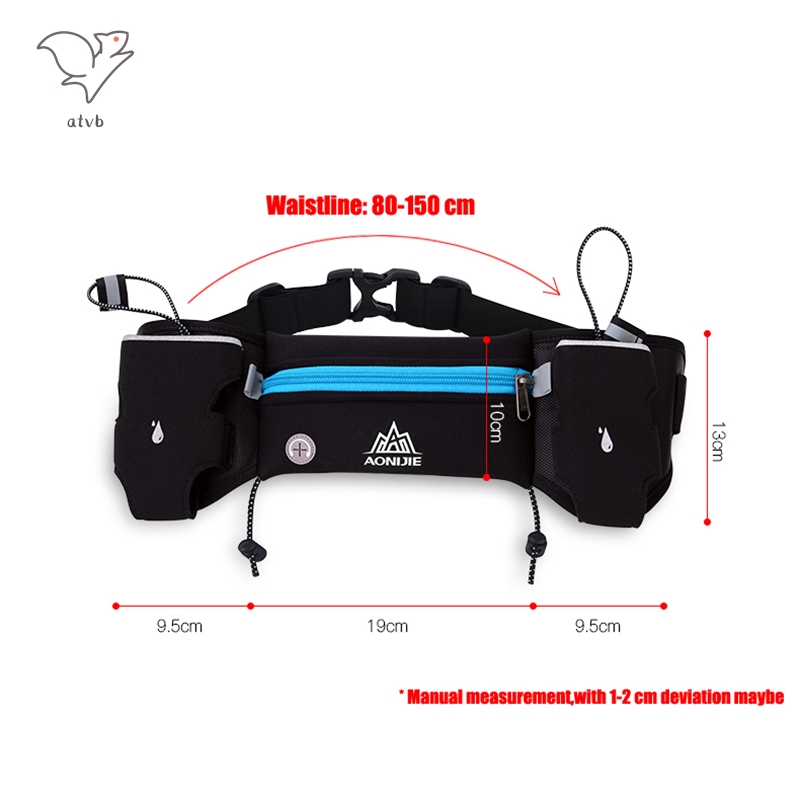 Túi đeo hông đựng bình nước gọn nhẹ phong cách thể thao tiện dụng mang theo chạy bộ tập thể dục