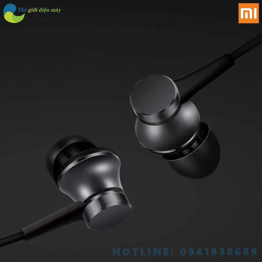 [Bản quốc tế] Tai nghe Xiaomi Piston Lite 2017 jack 3.5mm có mic vỏ nhôm nguyên khối - Phân phối bởi Digiword