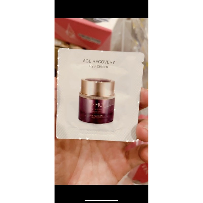 Gói kem mắt Ohui Age recovery eye cream