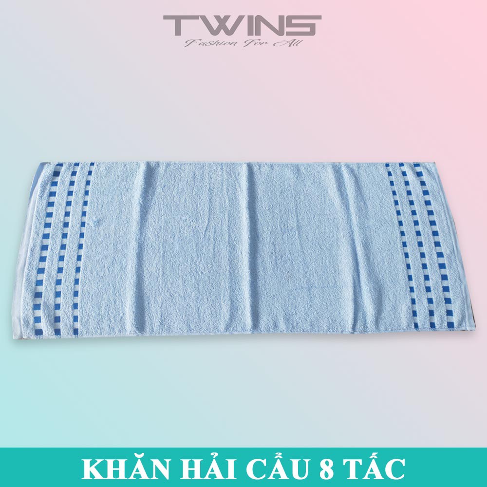 Khăn tắm cotton cao cấp đa năng Hải Cẩu 8 tấc thấm hút nước tốt bền màu không xù lông (shop giao màu ngẫu nhiên)