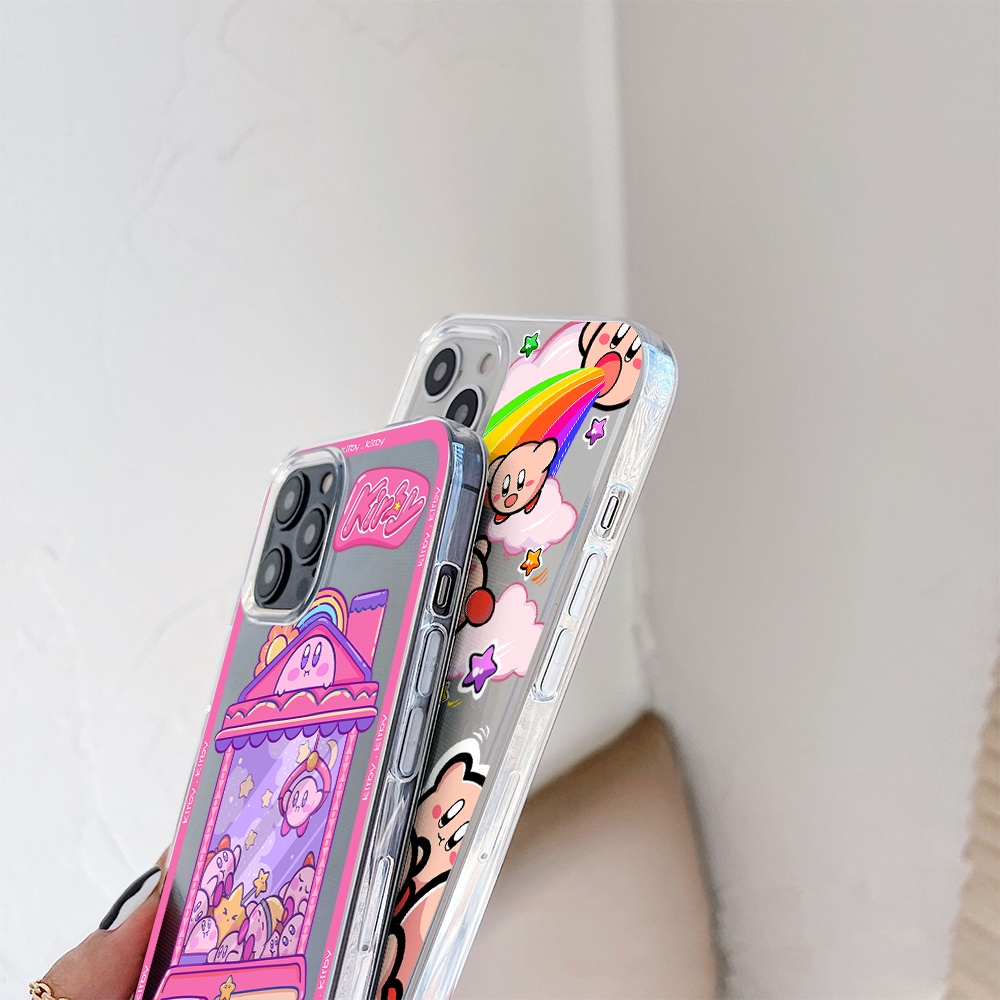 Ốp Điện Thoại Tpu Dẻo Họa Tiết Game of Kirby Cho iPhone 11 12 13 pro max XS X XR XSMax 7 8 6 6s plus 5 4 SE 2020