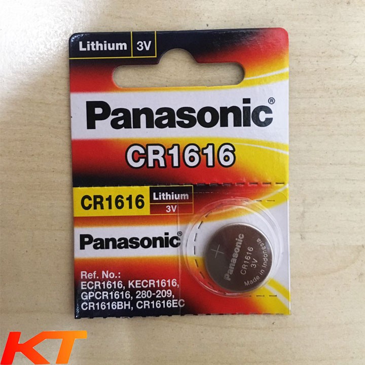 Pin CR2032 / CR2025 / CR2016 / CR1620 / CR1616 / CR1632 / CR1025 / CR1220 /CR1216 PANASONIC CHÍNH HÃNG Xuất xứ Indonesia