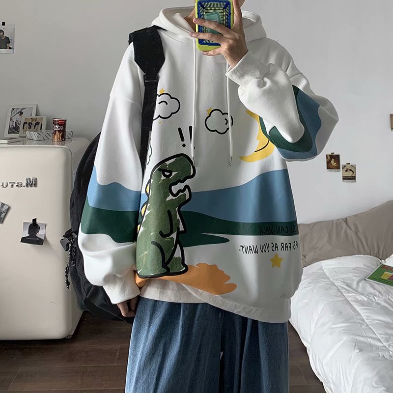 Áo Hoodie Dáng Rộng Thời Trang Nam Trẻ Trung Cao Cấp | BigBuy360 - bigbuy360.vn