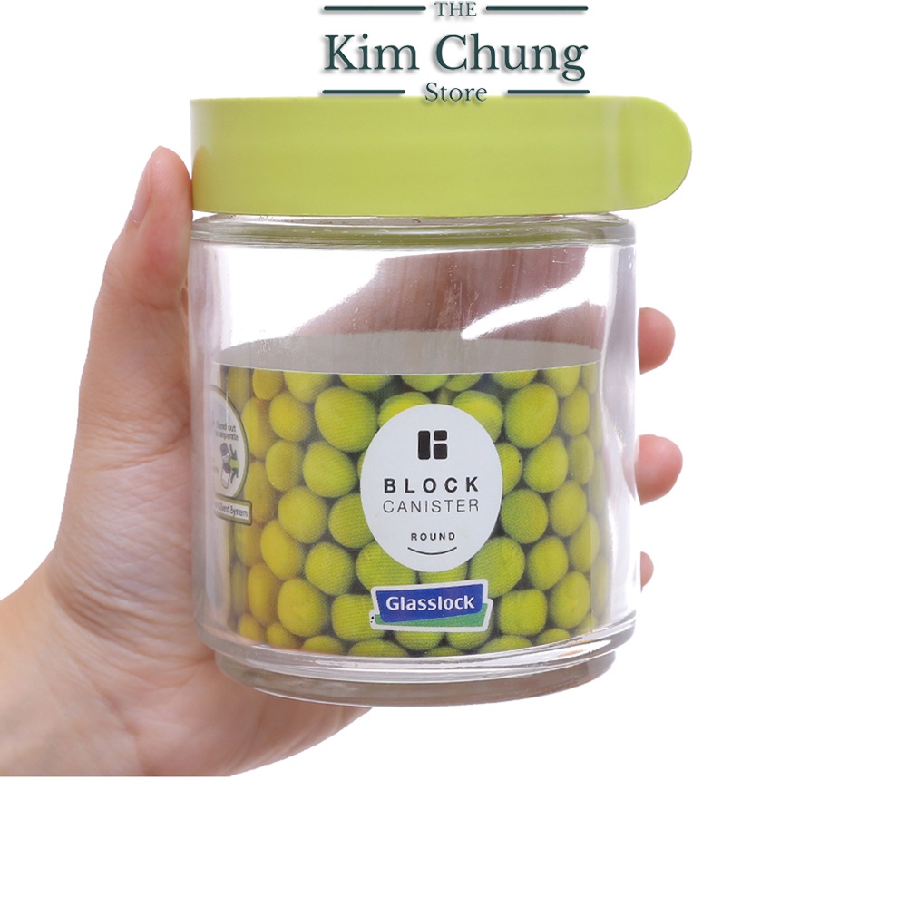 Hũ thủy tinh Glasslock IP607 400ml Hàn Quốc - Hàng chính hãng