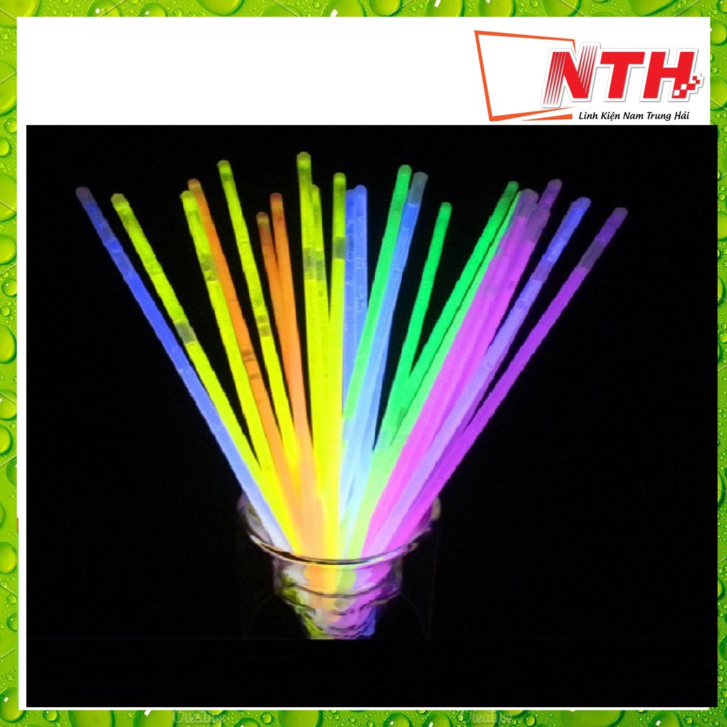 Hộp vòng tay phát sáng glow stick ( 1 hộp = 100c )