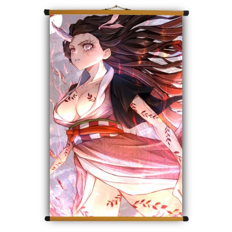 Poster Vải Anime Kimetsu No Yaiba Kamado Nezuko