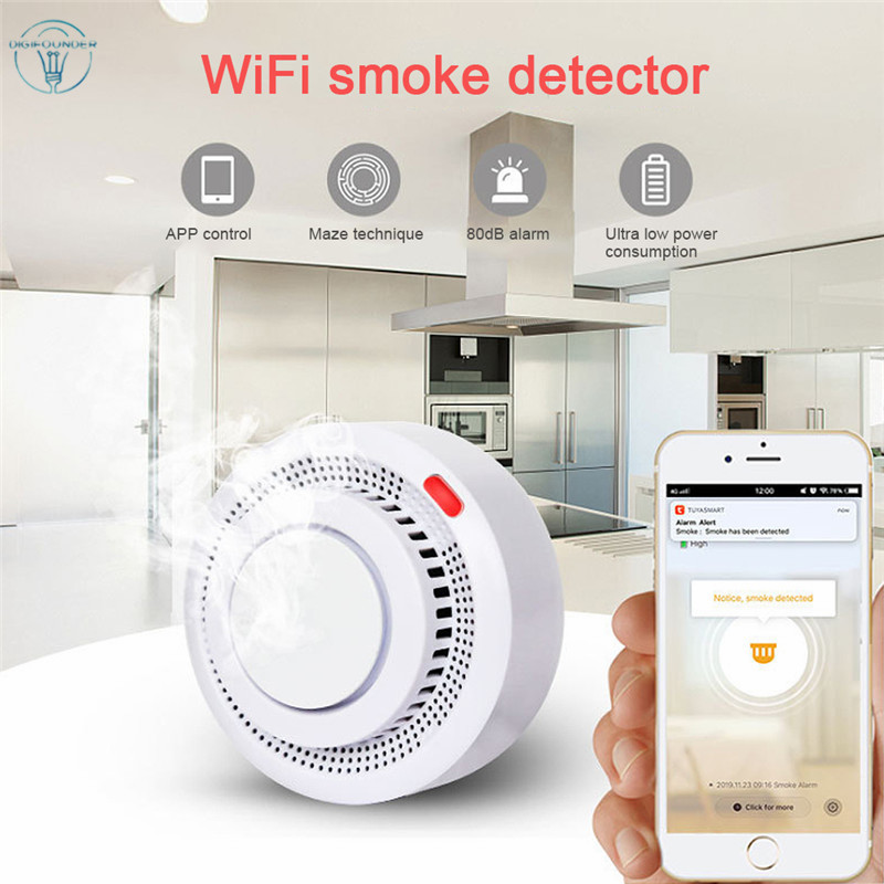 Thiết Bị Báo Cháy Kết Nối Wifi Thông Minh