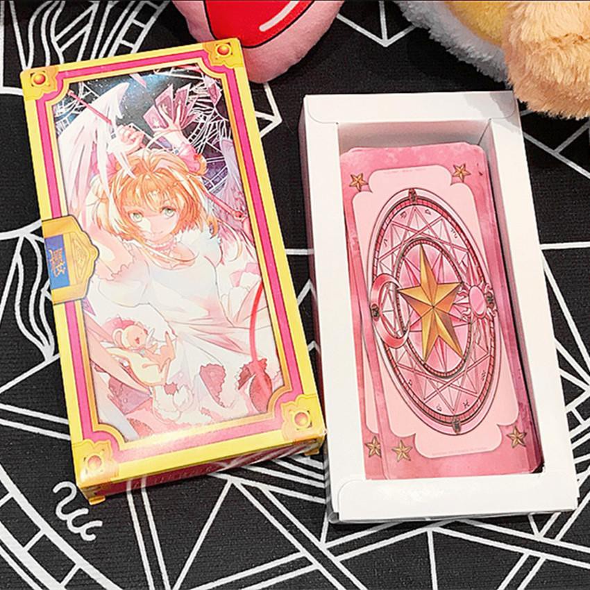 Bộ 59 Thẻ Bài Hình Nhân Vật anime Sakura Xinh Xắn