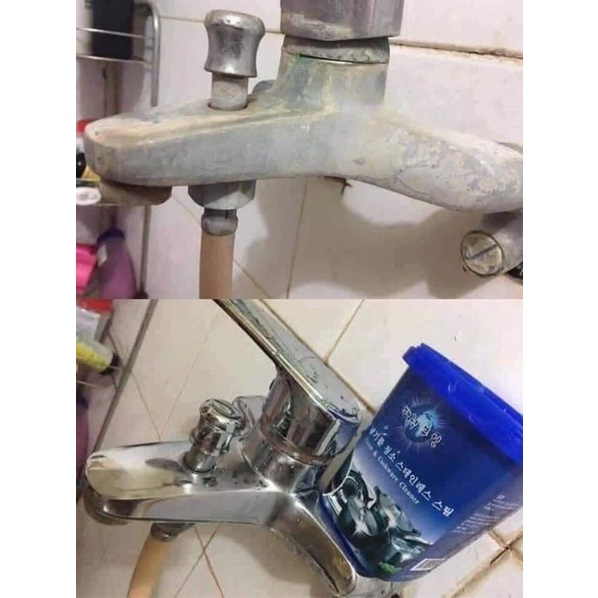 Kem tẩy xong nồi trắng sạch