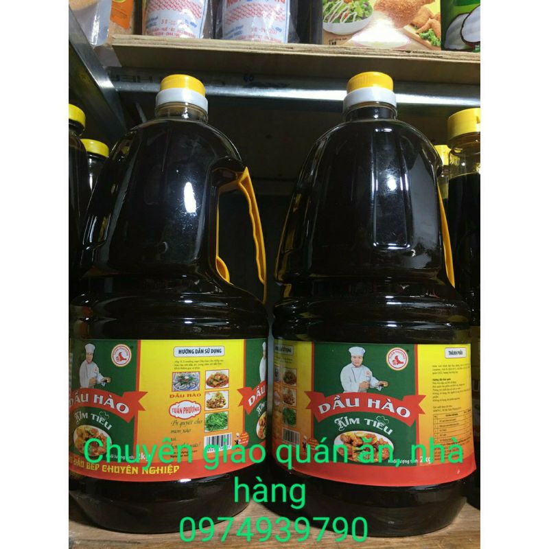 Dầu Hào Kim Tiêu 2l. Hàng chuẩn - Gía sỉ