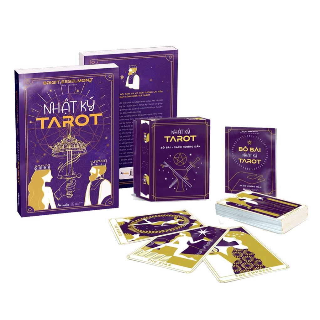 Sách - Bộ bài-Sách hướng dẫn - Nhật Ký Tarot - AZVietNam