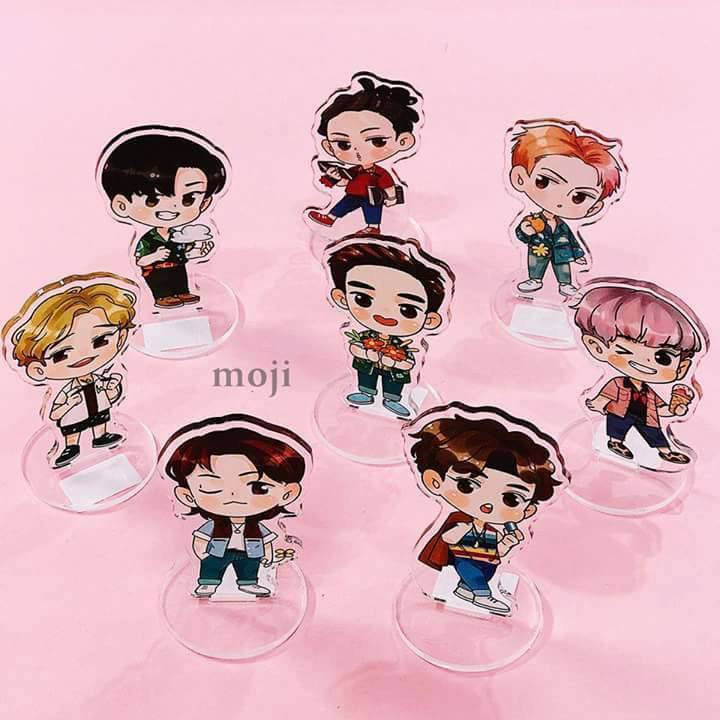 Standee chibi trang trí để bàn in theo yêu cầu