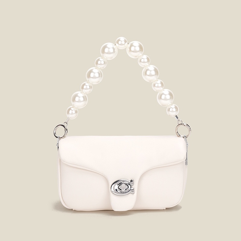 Túi Đeo Vai Thiết Kế Mới Có Khóa Ngọc Trai Cao Cấp Thời Trang